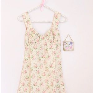 Yellow floral Sundress